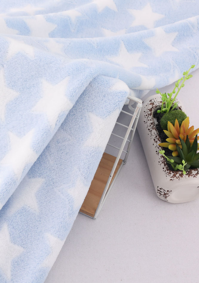Tissu en peluche court