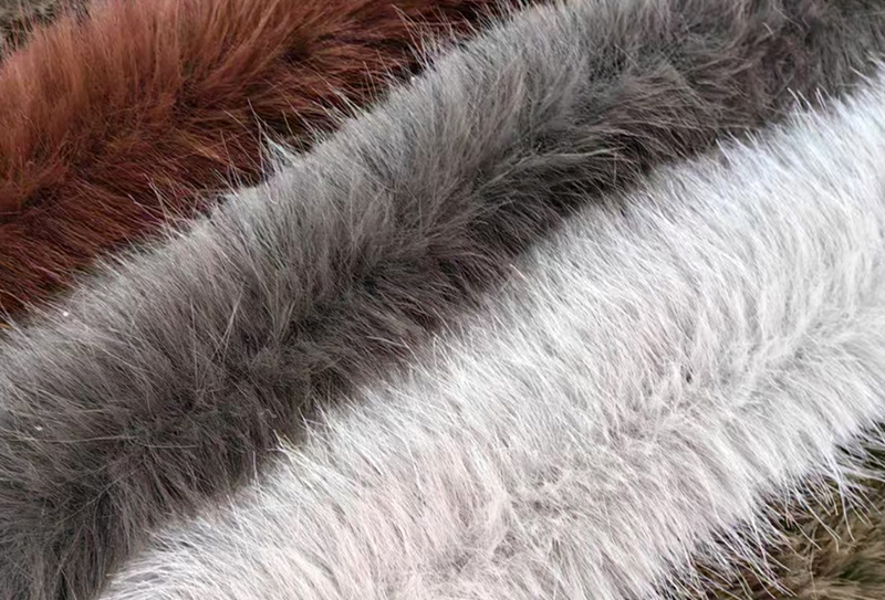 Tissu en peluche en fourrure de petit renard, 1100 mg x 185 cm