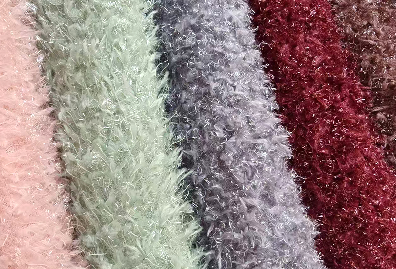 Tissu en velours bouclé en soie brillante, 400 mg x 155 cm, adapté aux sacs/chapeaux